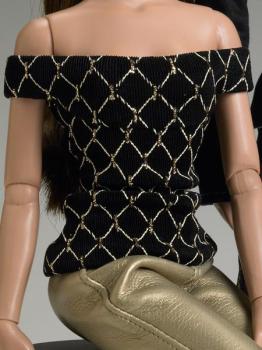 Tonner - Tyler Wentworth - Black Portrait Top - Outfit